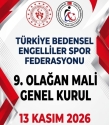 9. OLAĞAN MALİ GENEL KURULU KESİN DELEGE LİSTESİ