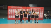 OTURARAK VOLEYBOL KADIN A MİLLÎ TAKIMIMIZDAN BRNO’DA ÇİFTE ŞAMPİYONLUK!