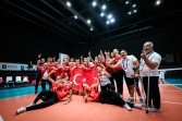OTURARAK VOLEYBOL KADIN A MİLLÎ TAKIMIMIZDAN BRNO’DA ÇİFTE ŞAMPİYONLUK!