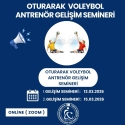 OTURARAK VOLEYBOL ANTRENÖR GELİŞİM SEMİNERİ