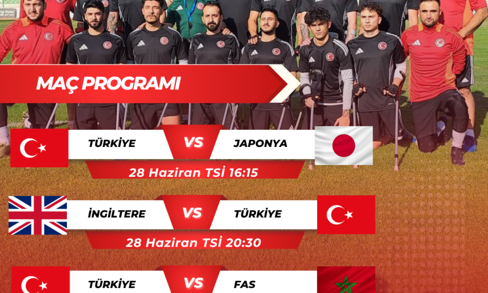 Ampute Futbol Milli Takımımız, Amp Futbol Cup’da