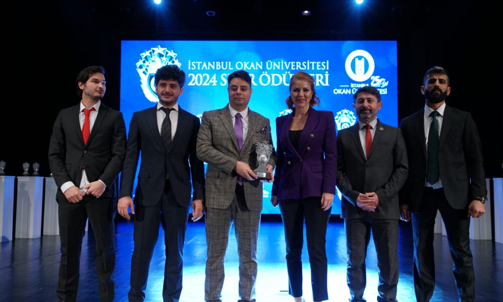 Okan Üniversitesi yılın Spor Ödüllerinde Ampute Futbol Milli Takımı’mıza Onur Ödülü