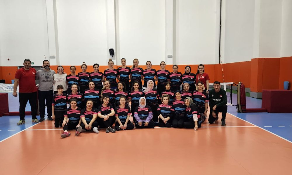 Oturarak Voleybol A Milli Kadın Takımı Hazırlık Kampı