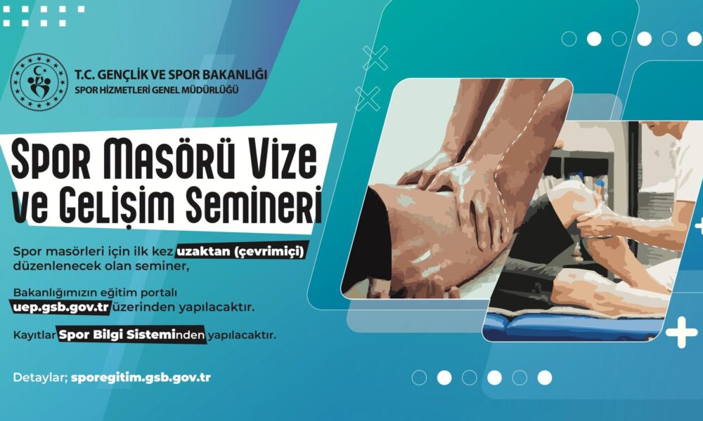 Spor Masörü Vize ve Gelişim Semineri