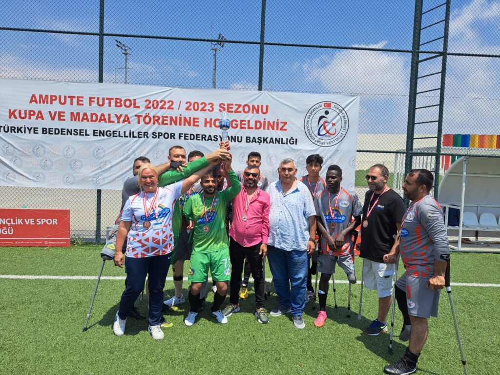 TBESF Ampute Futbol 1. Lig ve 2. Lig Şampiyonları Belli Oldu