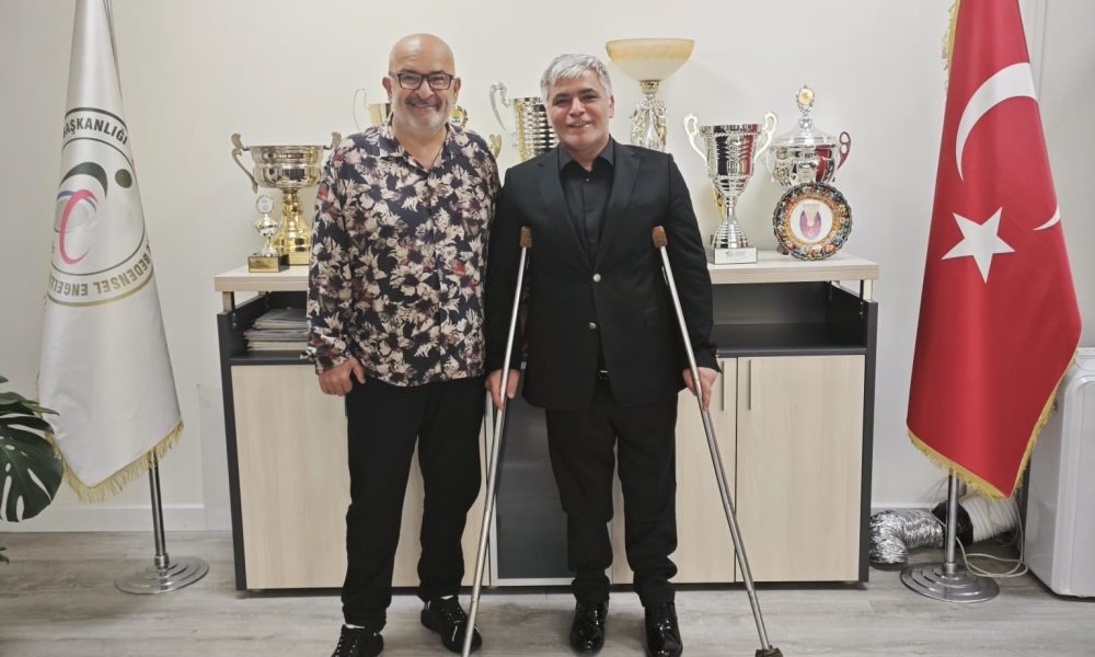 Tevfik Talas’tan Erkoç’a Ziyaret