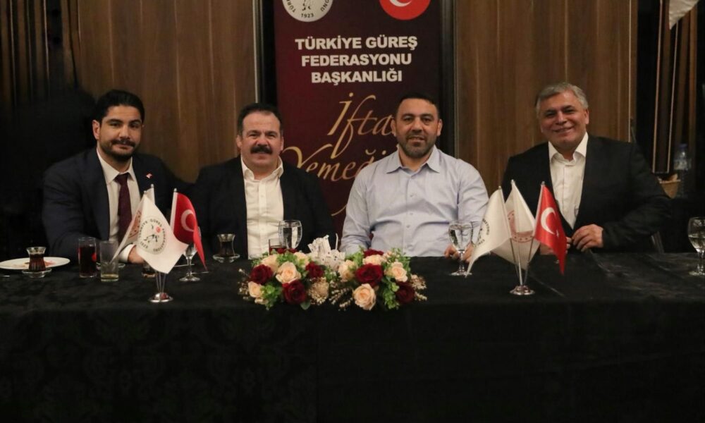 Türkiye Güreş Federasyonu’nun İftar Programında Spor Camiası Bir Araya Geldi.
