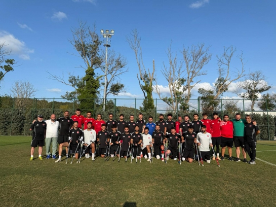 Ampute A Milli Takımımız Riva’da Uluslar Ligi Hazırlık Kampında!