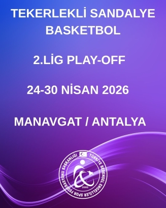 Tekerlekli Sandalye Basketbol 2. Lig Play-Off Statüsü ve Maç Programı