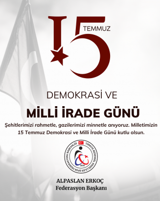 15 TEMMUZ DEMOKRASİ VE MİLLİ İRADE GÜNÜ!