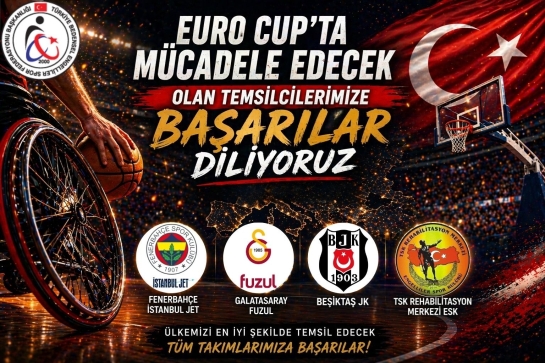 Euro Cup Finallerinde Takımlarımıza Başarılar Diliyoruz!