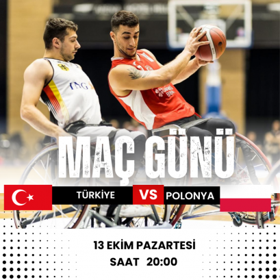 Tekerlekli Sandalye Basketbol A Milli Takımı, Avrupa Şampiyonası’nda Dördüncü Maçına Çıkıyor!