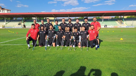 Ampute Futbol Milli Takımı Kırşehir’de Kampa Girdi.