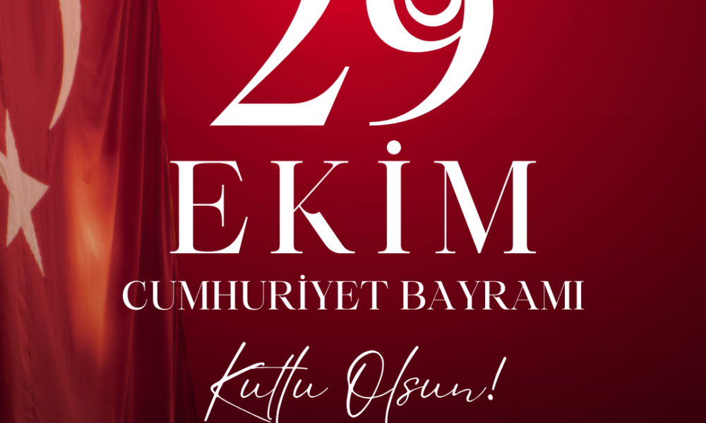Cumhuriyetimizin 102. yılı kutlu olsun!