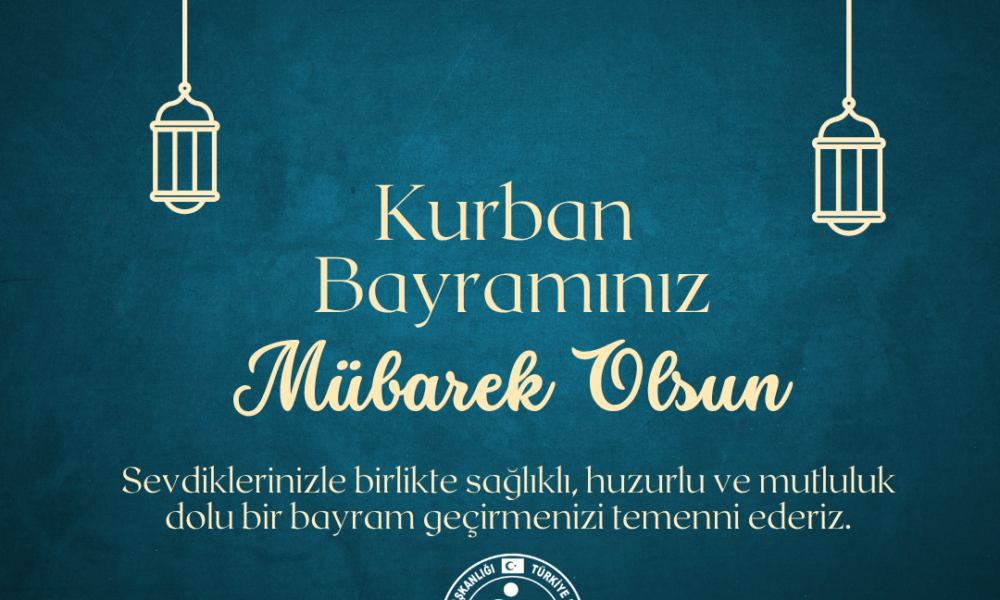 Kurban Bayramı’nın sevgi, barış ve huzur getirmesi dileğiyle, sevdiklerinizle birlikte mutlu bayramlar!