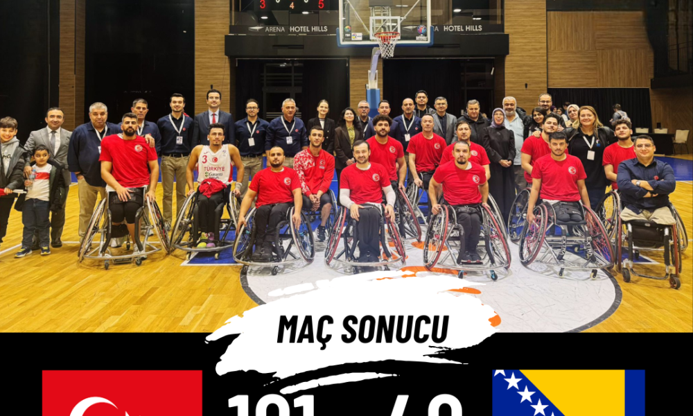 Tekerlekli Sandalye Basketbol A Milli Takımımızdan Farklı Galibiyet!