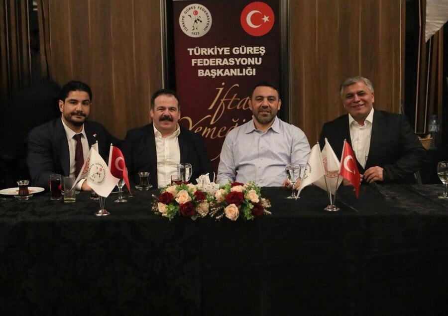 Türkiye Güreş Federasyonu’nun İftar Programında Spor Camiası Bir Araya Geldi.