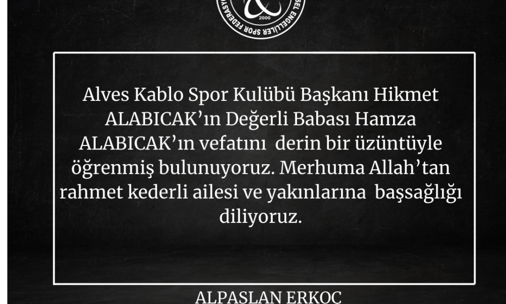 Vefat & Başsağlığı