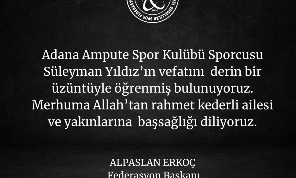 Vefat & Başsağlığı